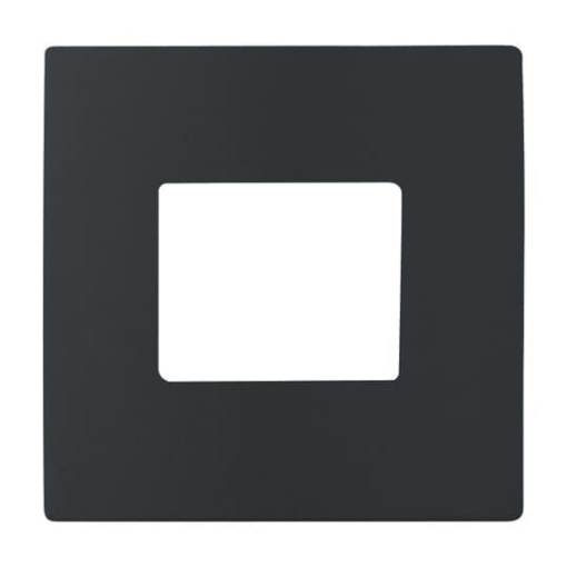 Cover Plate for Proximity switch black matt - 63x63