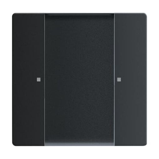 Control Element for Switchdimmer Zigbee 1gang Radio Control black matt - 63x63