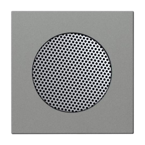 Cover plate Loudspeaker grey metallic - Platform 63