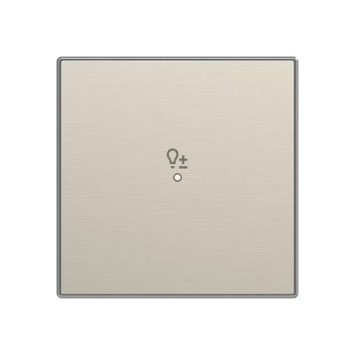 SRD-1-85AI - Cover plate - freehome  KNX 1-gang sensors - Dimmer - Stainless Steel