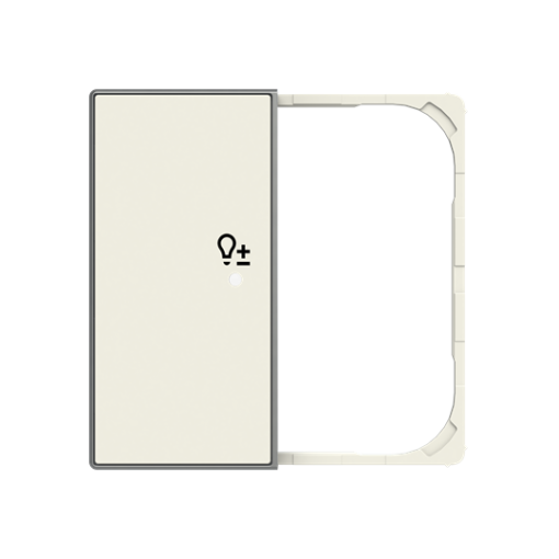 SRS-2-R-85BL - Cover plate - freehome  KNX 2-gang sensors - Scene - Right - Soft White