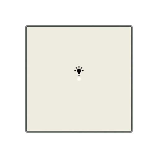 SRL-1-85BL - Cover plate - freehome  KNX 1-gang sensors - Switch - Soft White