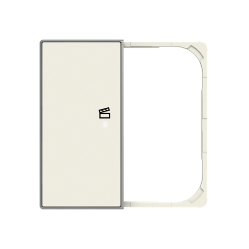 SRS-2-L-85BL - Cover plate - freehome  KNX 2-gang sensors - Scene - Left - Soft White