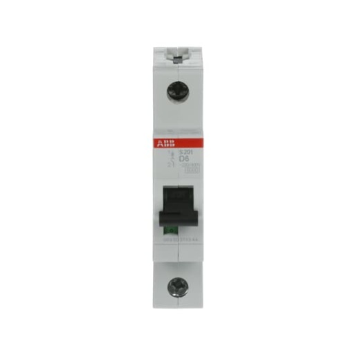 Miniature Circuit Breaker - S200 - 1P - 6 A - D - AC 6 kA