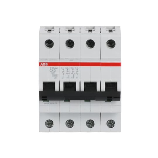 Miniature Circuit Breaker - S200M - 4P - 40 A - C - AC 10 kA