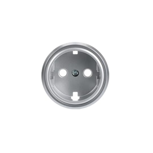 Cover socket outlet Without imprint Chrome - Skymoon