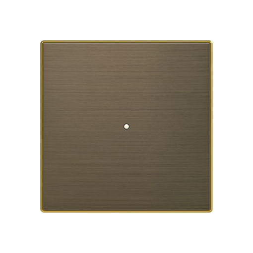 Cover plate Without imprint for Switchpush button Single push button Gold - Sky Niessen