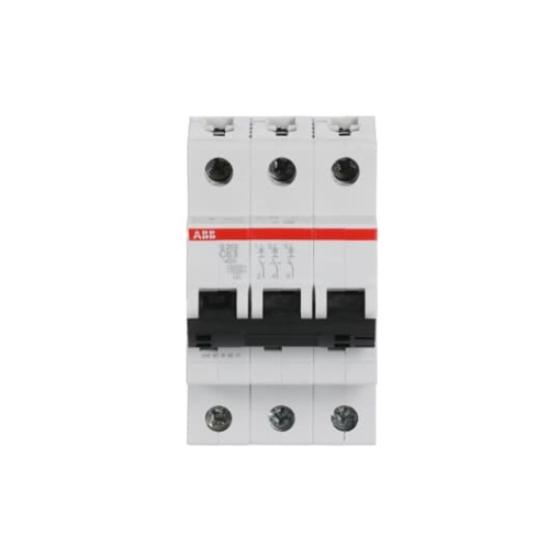 Miniature Circuit Breaker - S200 - 3P - 63 A - C - AC 6 kA