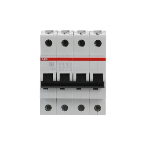 Miniature Circuit Breaker - S200 - 4P - 40 A - D - AC 6 kA