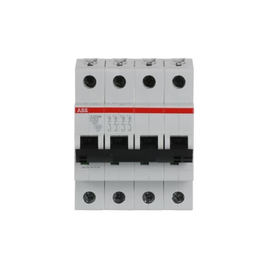 Miniature Circuit Breaker - S200M - 4P - 32 A - C - AC 10 kA