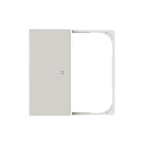Cover plate Without imprint for Switchpush button Two-part button Dune - Sky Niessen