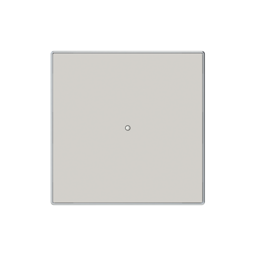 Cover plate Without imprint for Switchpush button Single push button Dune - Sky Niessen