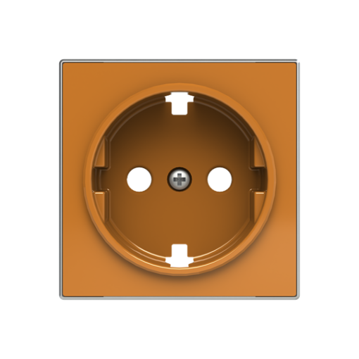 Cover socket outlet Without imprint Orange - Sky Niessen