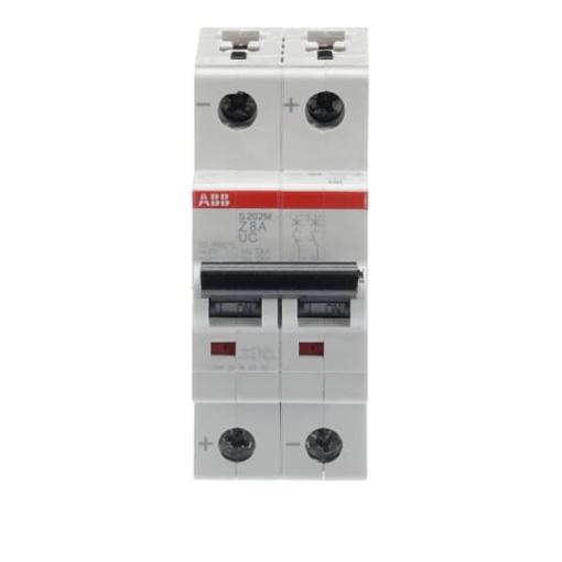 Miniature Circuit Breaker - S200MUC - 2P - 8 A - Z - AC 10 kA