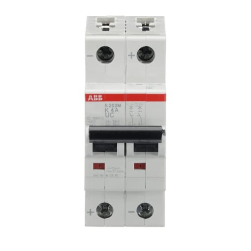 Miniature Circuit Breaker - S200MUC - 2P - 4 A - K - AC 10 kA