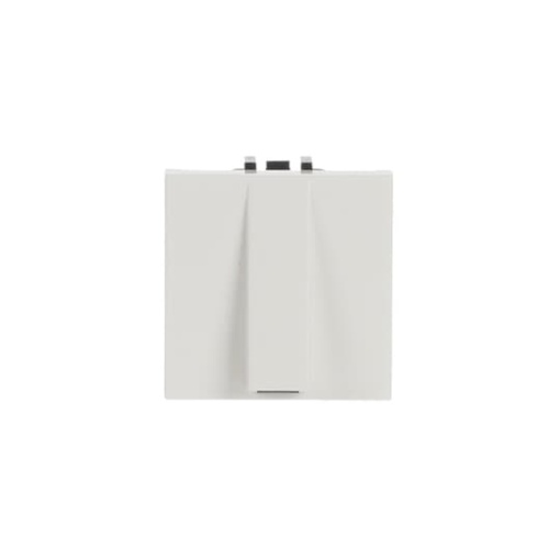Insertcover Cable outlet 1 gang White - Zenit