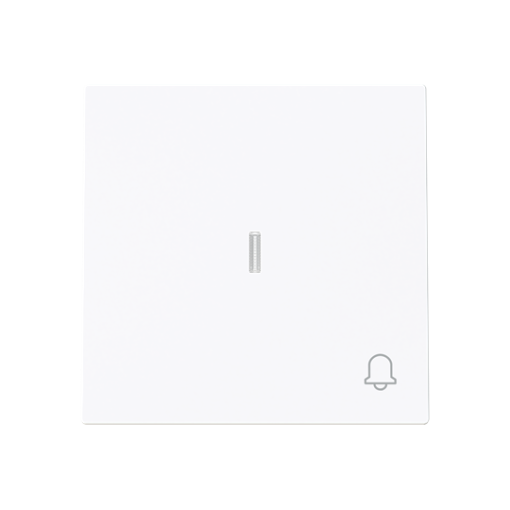 Rocker Symbol "bell" for Switchpush button, Single rocker White - Alba