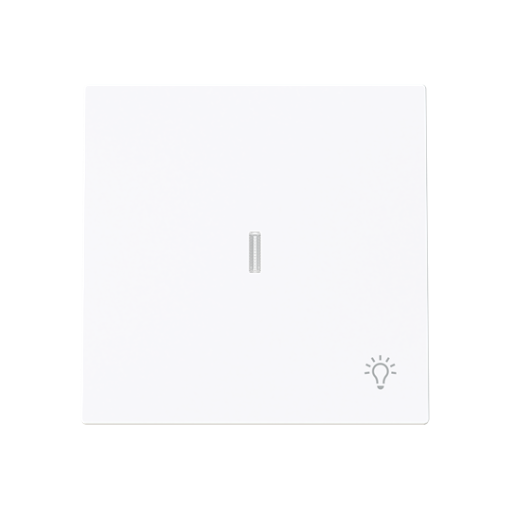 Rocker Symbol "light" for Switchpush button, Single rocker White - Alba