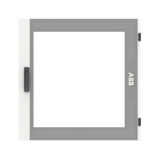 Transparant door, 793 mm x 789 mm x 27 mm, IP55