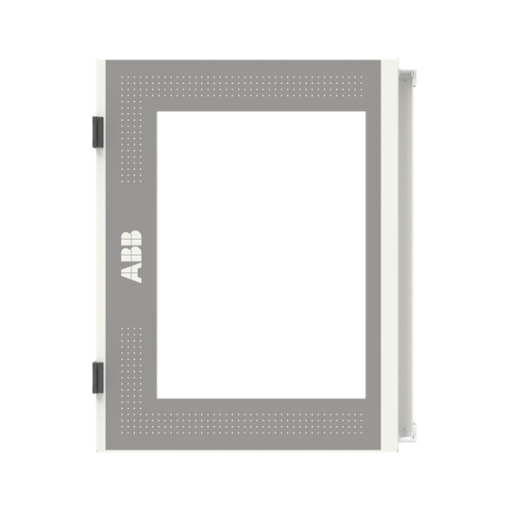 Transparant door, 643 mm x 539 mm x 27 mm, IP55