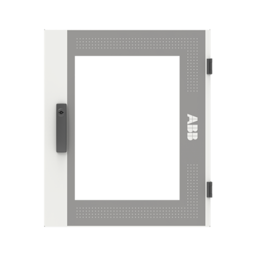 Transparant door, 643 mm x 539 mm x 27 mm, IP55