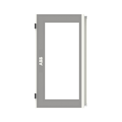 Transparant door, 943 mm x 539 mm x 27 mm, IP55