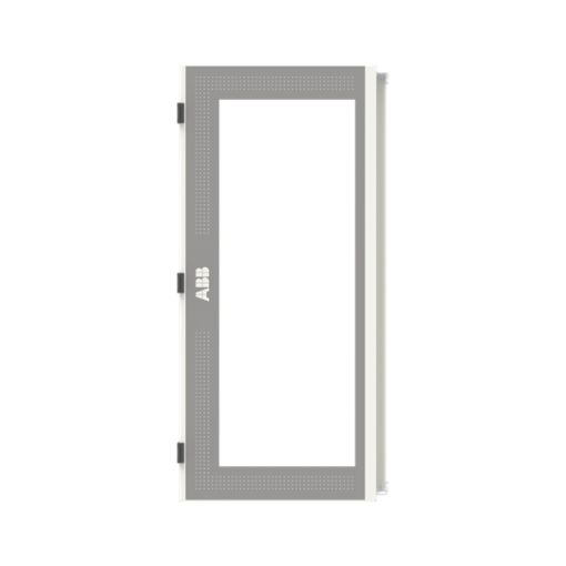 Transparant door, 1093 mm x 539 mm x 27 mm, IP55