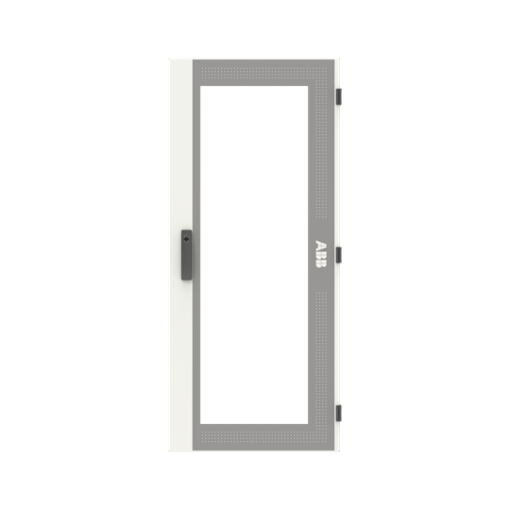 Transparant door, 1243 mm x 539 mm x 27 mm, IP55