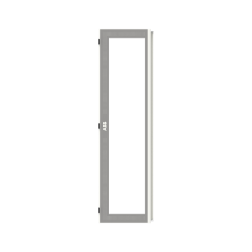 Transparant door, 1843 mm x 539 mm x 27 mm, IP55
