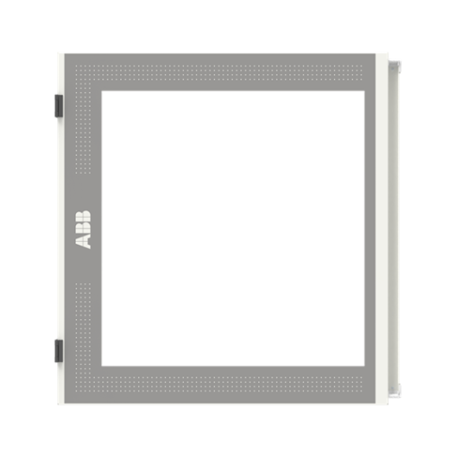 Transparant door, 793 mm x 789 mm x 27 mm, IP55