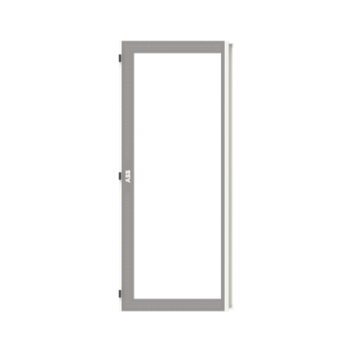 Transparant door, 1843 mm x 789 mm x 27 mm, IP55