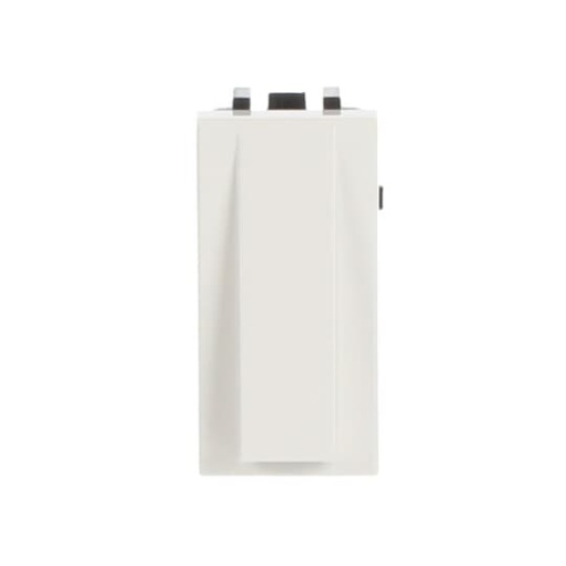 Insertcover Cable outlet 1 gang White - Zenit