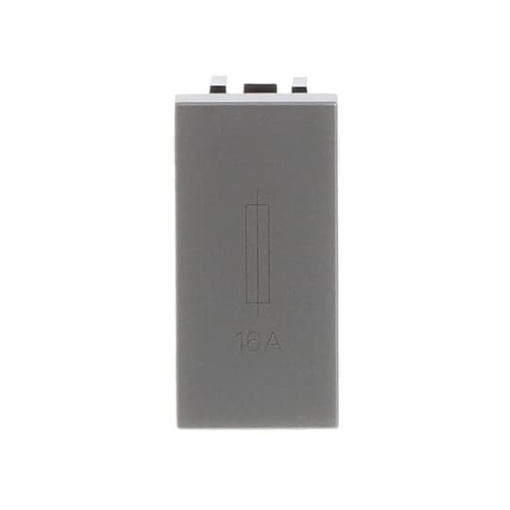 Fuse holder 1P pole 250 V Silver - Zenit