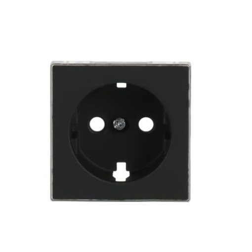 Cover socket outlet Without imprint Black - Sky Niessen