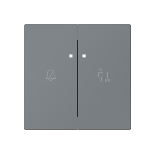 Rocker Various symbols for Signalling, Two-part rocker Grey - Alba