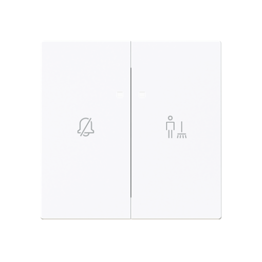 Rocker Various symbols for Signalling, Two-part rocker White - Alba