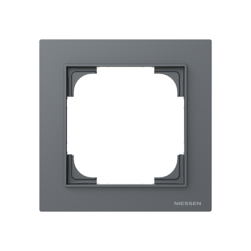 Frame 1-gang Grey - Alba