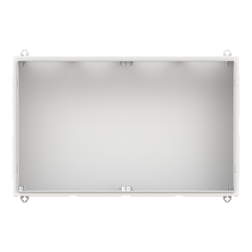 Wall-mounting cabinet, Rows 4, 650 mm x 1050 mm x 275 mm, Isolated Class II, IP30