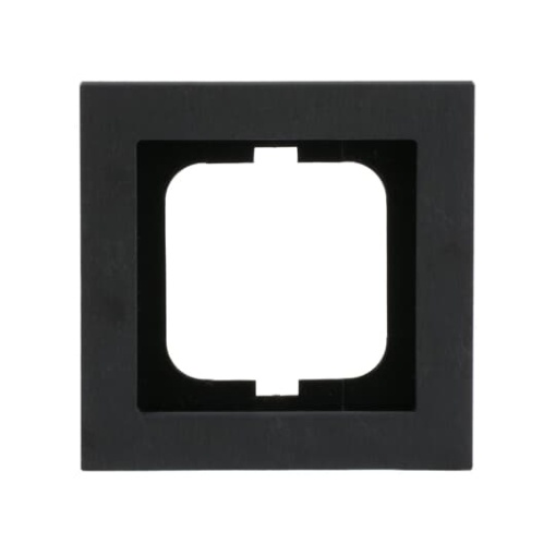 Cover frame 1-gang slate grey - Busch-axcent pur