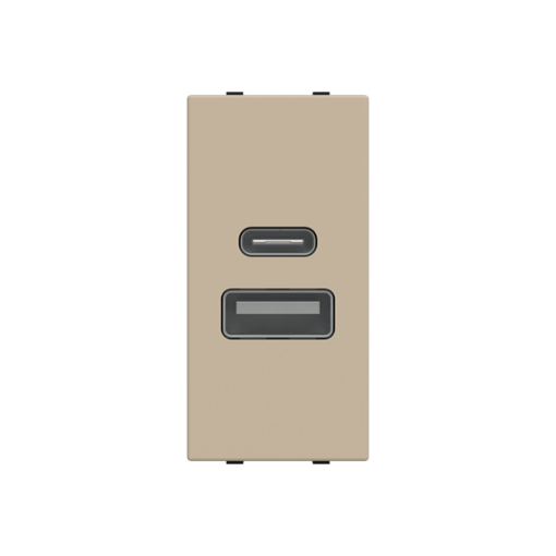 USB charger Breakout cable with USB AC Champagne  - Zenit