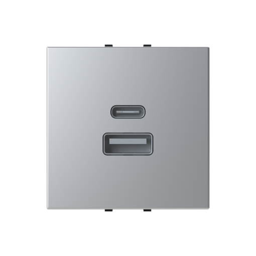 USB charger Breakout cable with USB AC Silver - Zenit