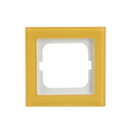 Cover frame 1-gang glass sun - Busch-axcent pur