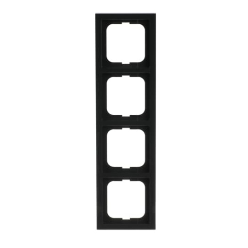 Cover frame 4-gang anthracite - future linear