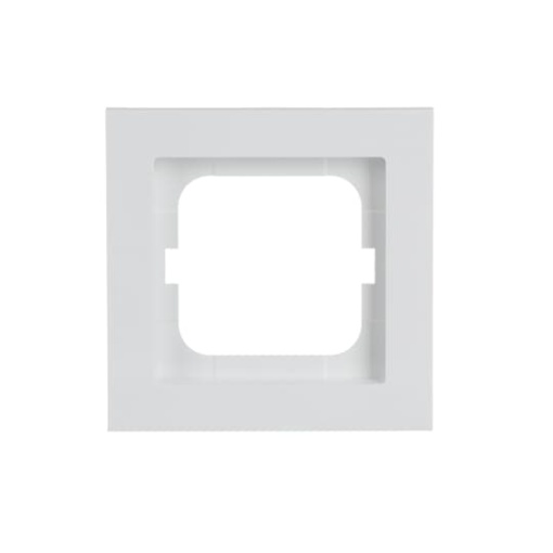 Cover frame 1-gang studio white - Busch-axcent