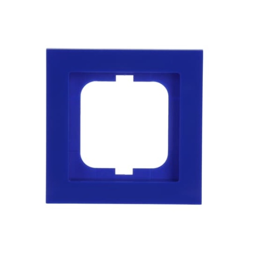 Cover frame 1-gang blue - Busch-axcent