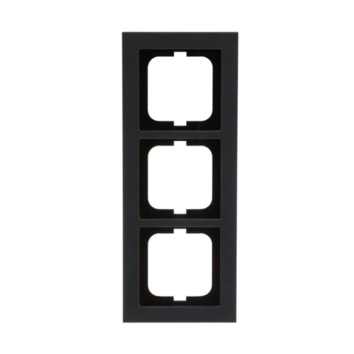 Cover frame 3-gang paper blue - Busch-axcent pur