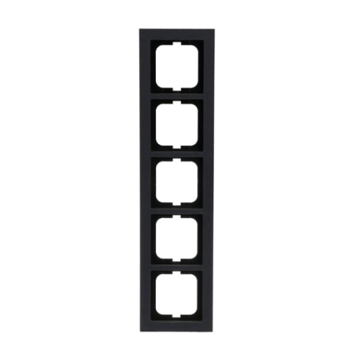 Cover frame 5-gang paper blue - Busch-axcent pur