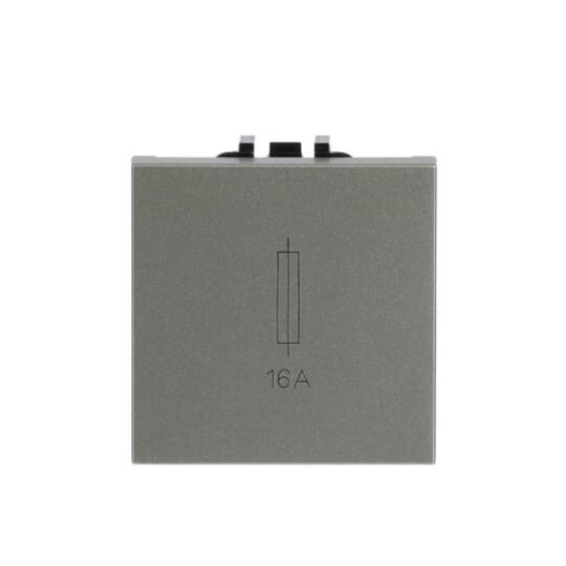Fuse holder 1 pole 250 V Champagne - Zenit