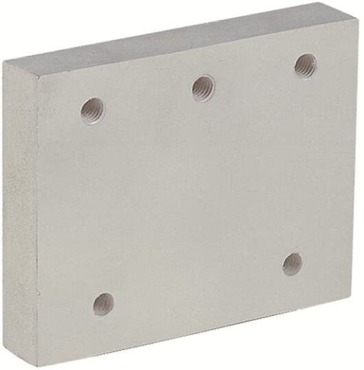 Copper busbar connection set, 110 mm x 200 mm x 30 mm