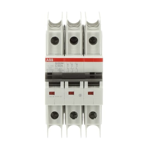 Miniature Circuit Breaker - SU200M - 3P - 50 A - C - 400 V AC 11.2 kA